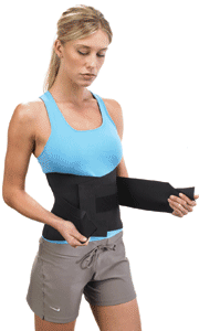 Back Support with Side Pulls