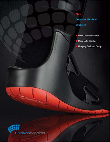 Ovation Short Air Walking Cast Boot (Choice of Color)